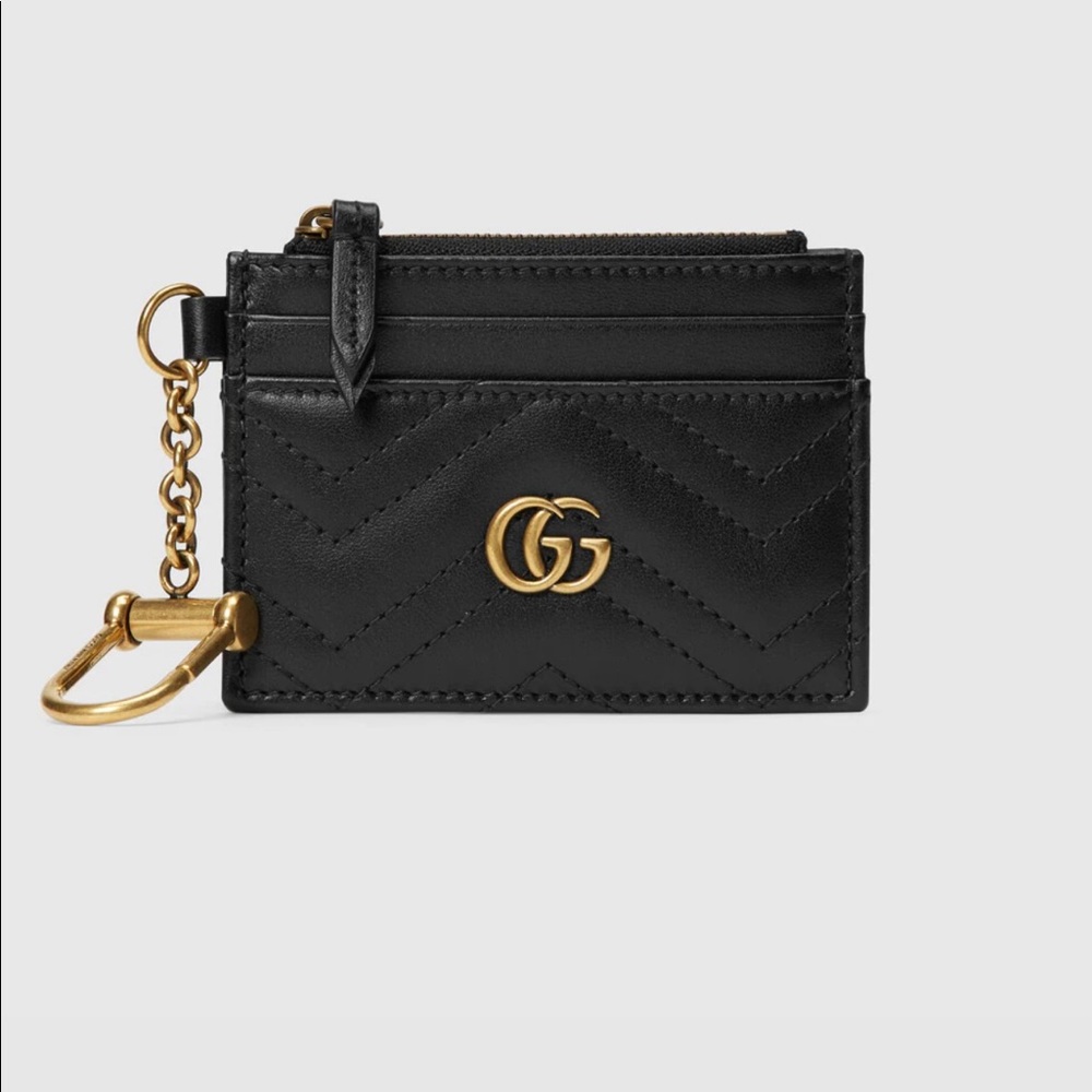 Gucci marmont wallet keychain